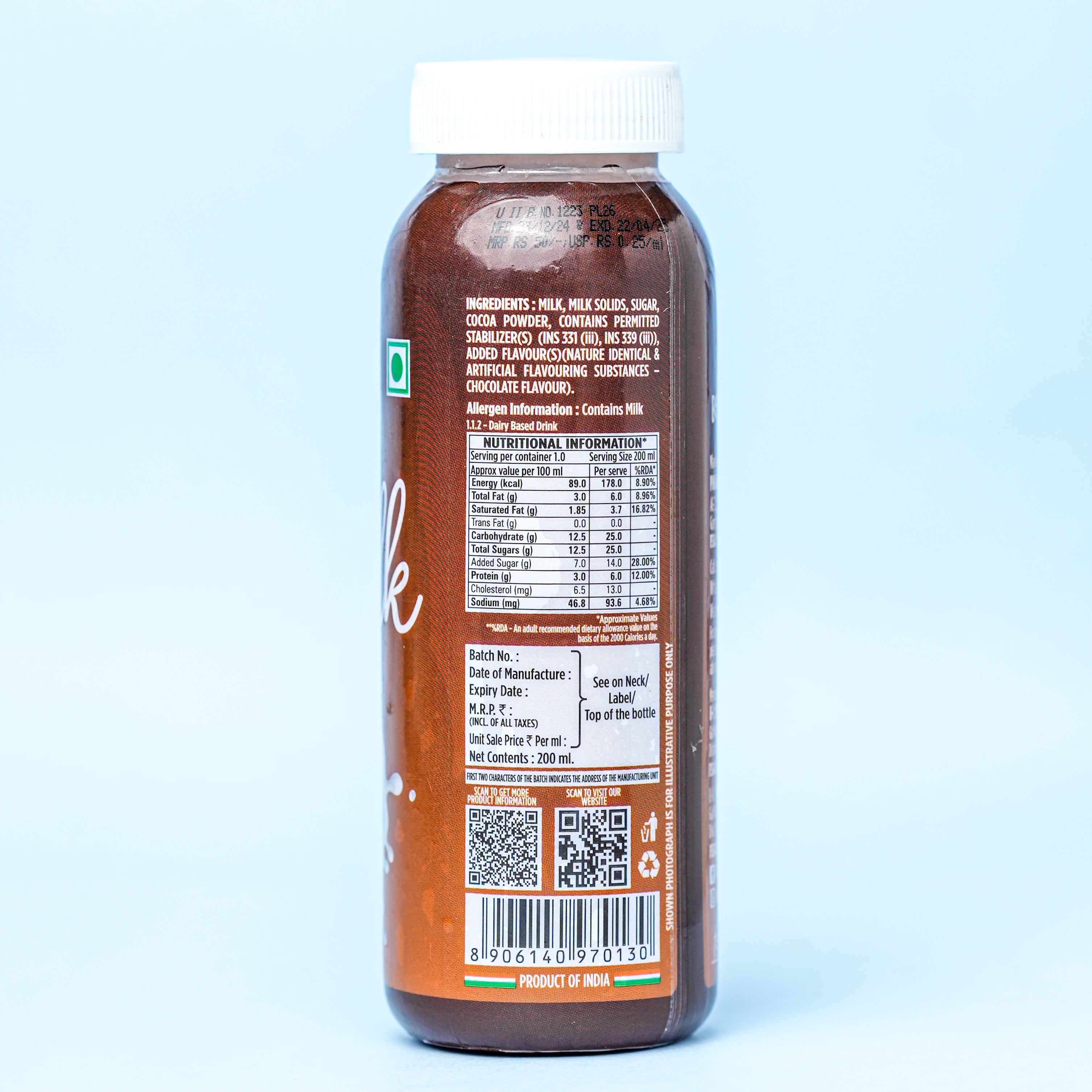 Chocolate Flavoured Milk