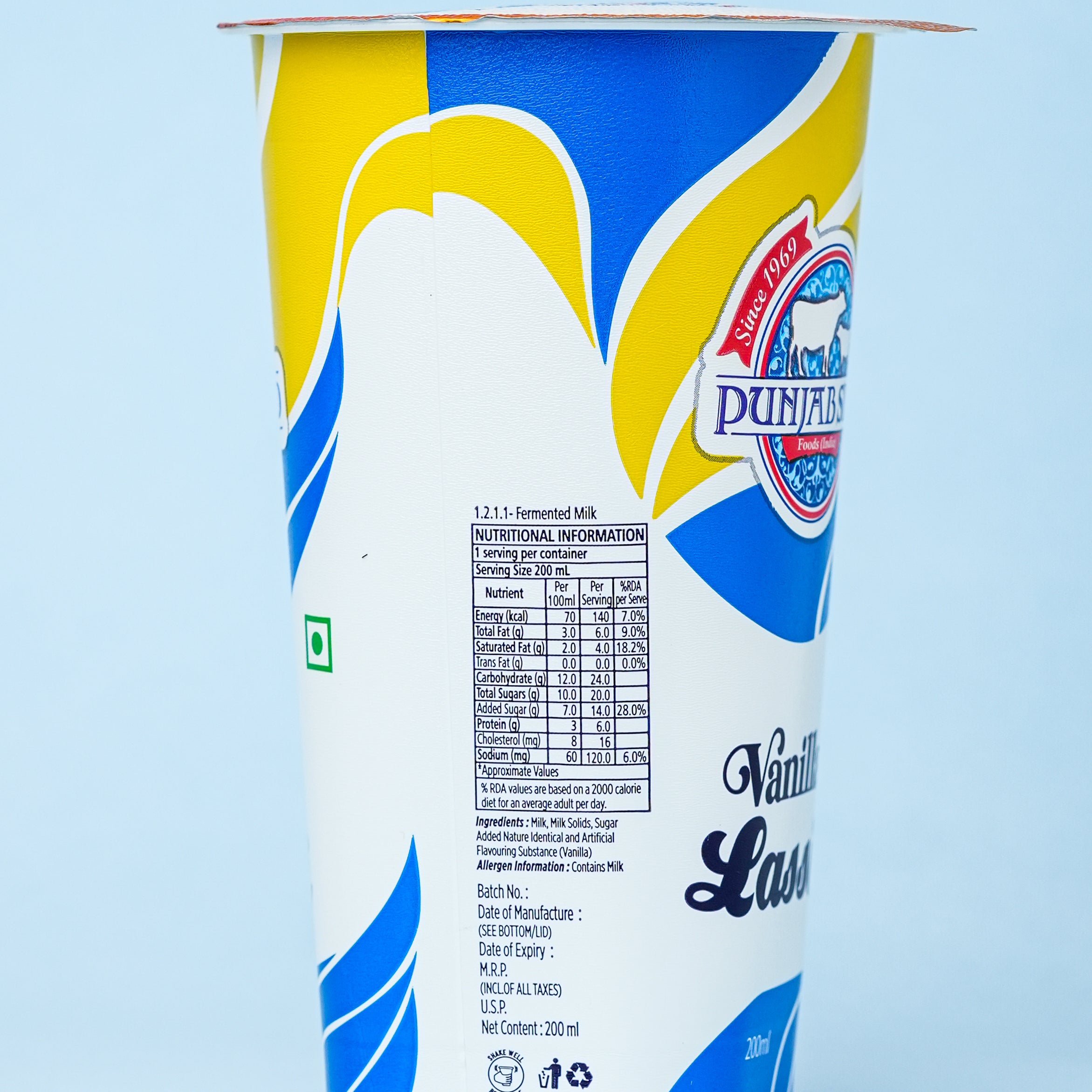 Lassi-Premium Lite vanilla