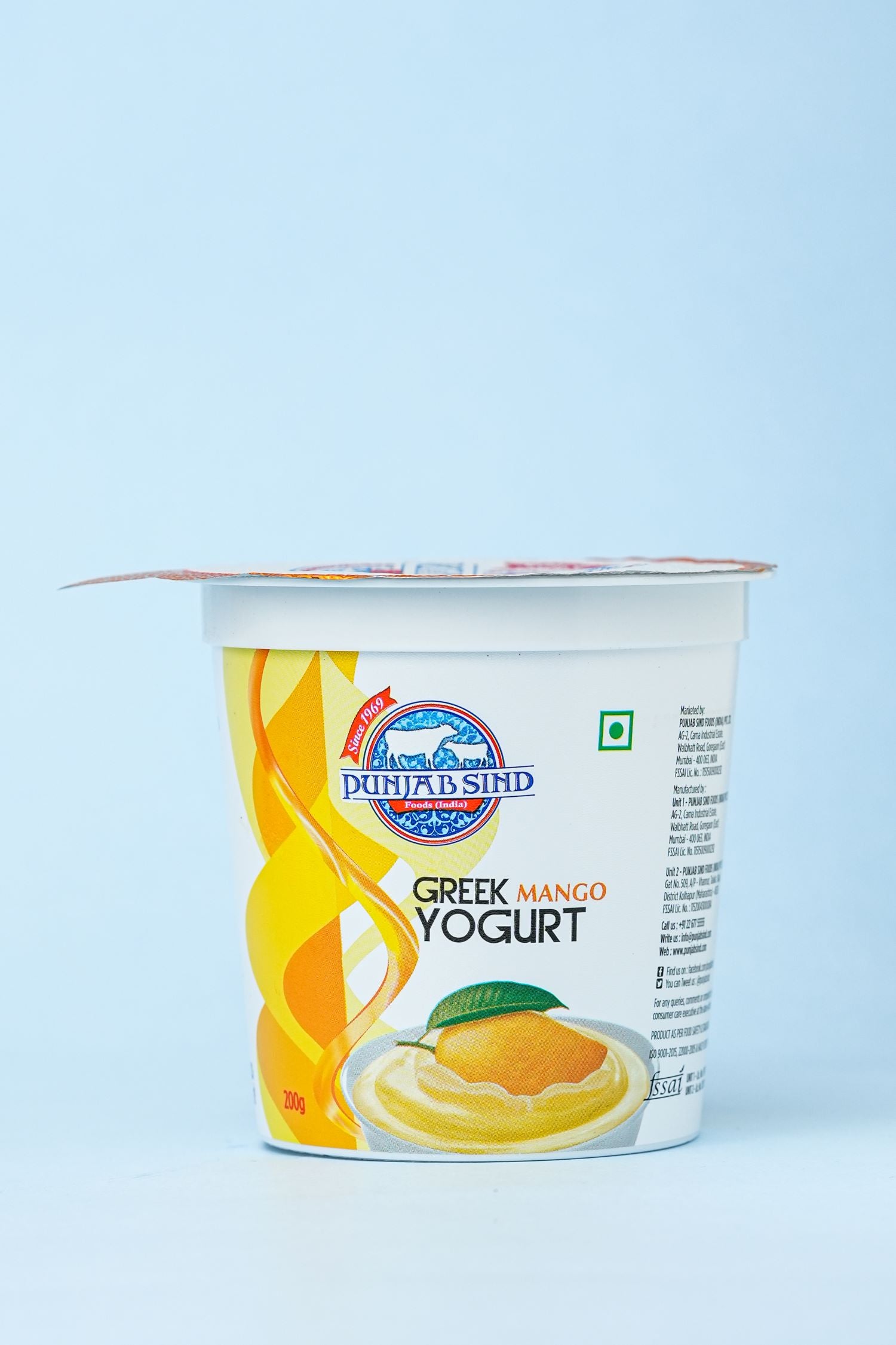 Greek Yogurt Mango