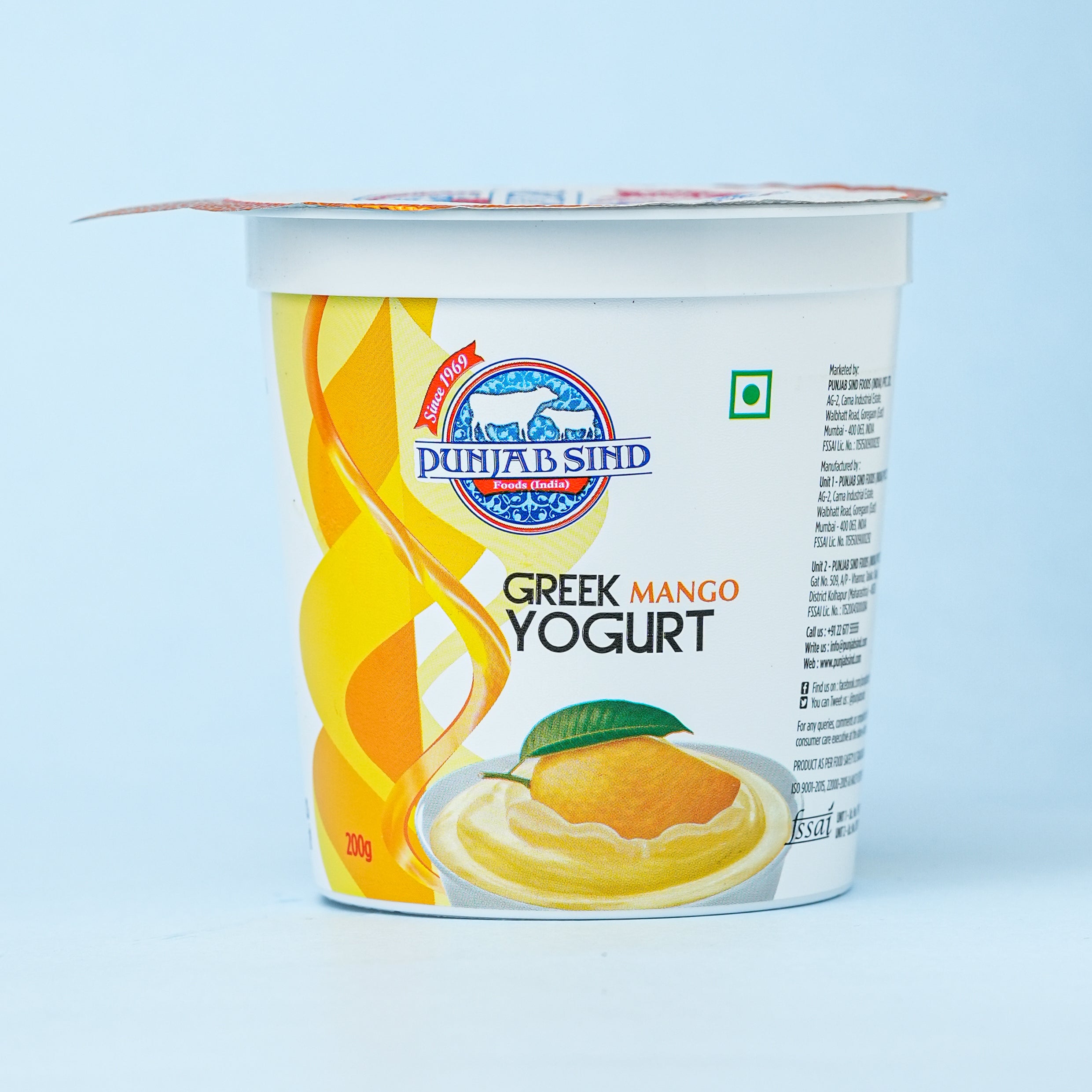 Greek Yogurt Mango