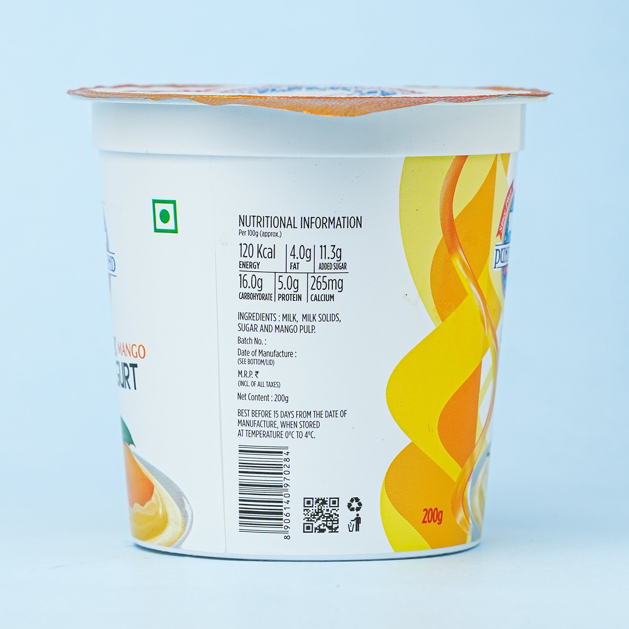 Greek Yogurt Mango