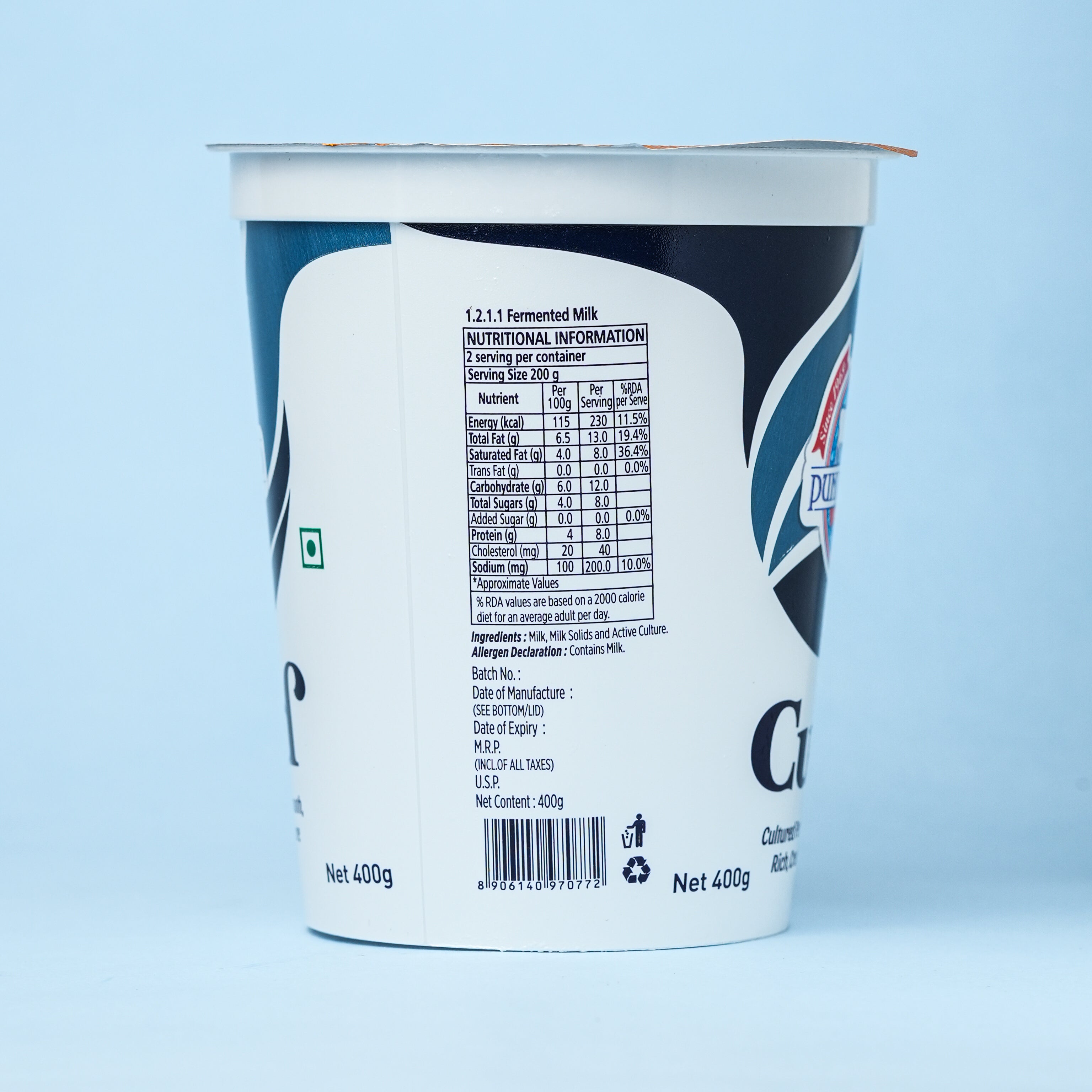 Curd 400GM