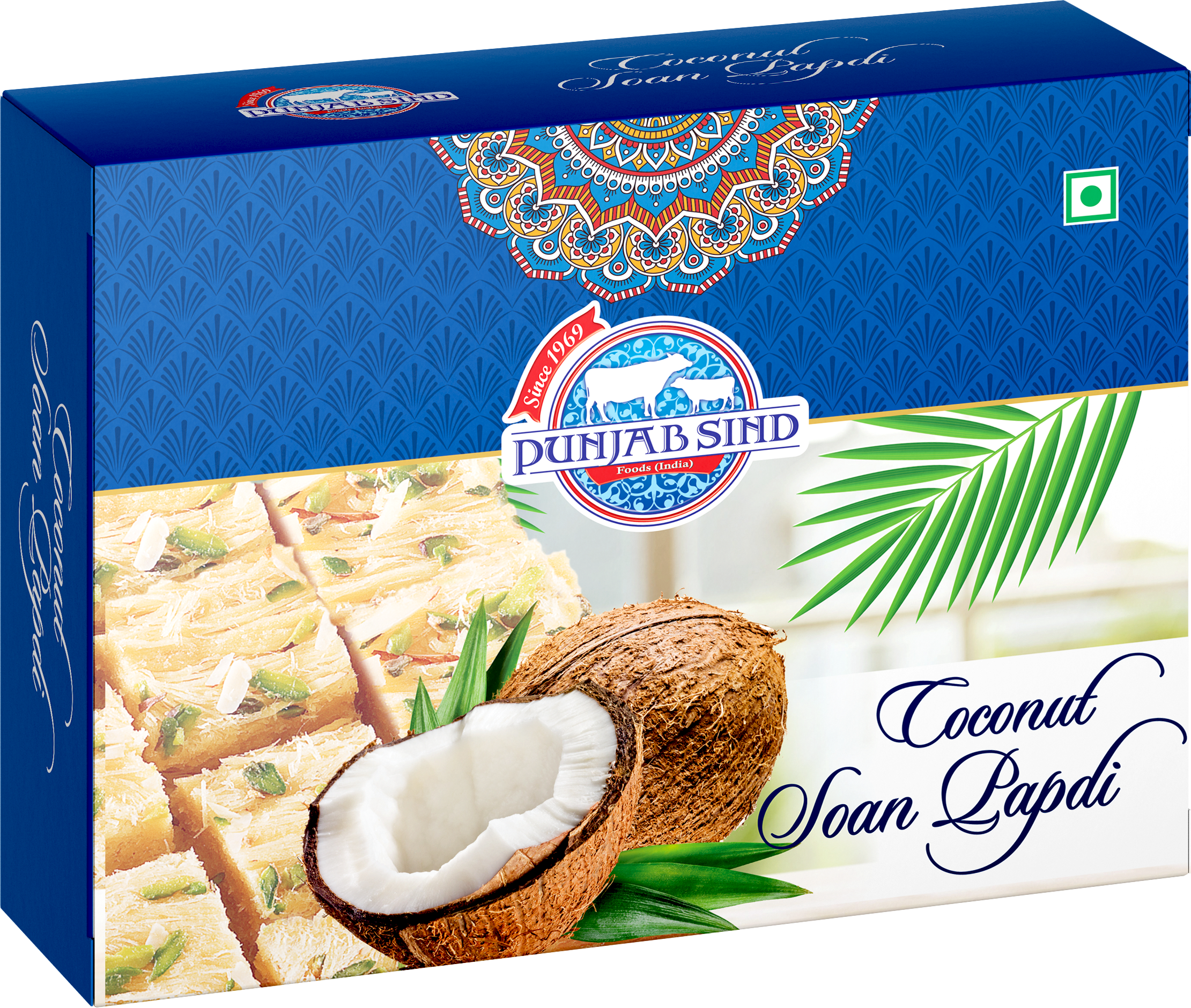 Coconut Soan Papdi