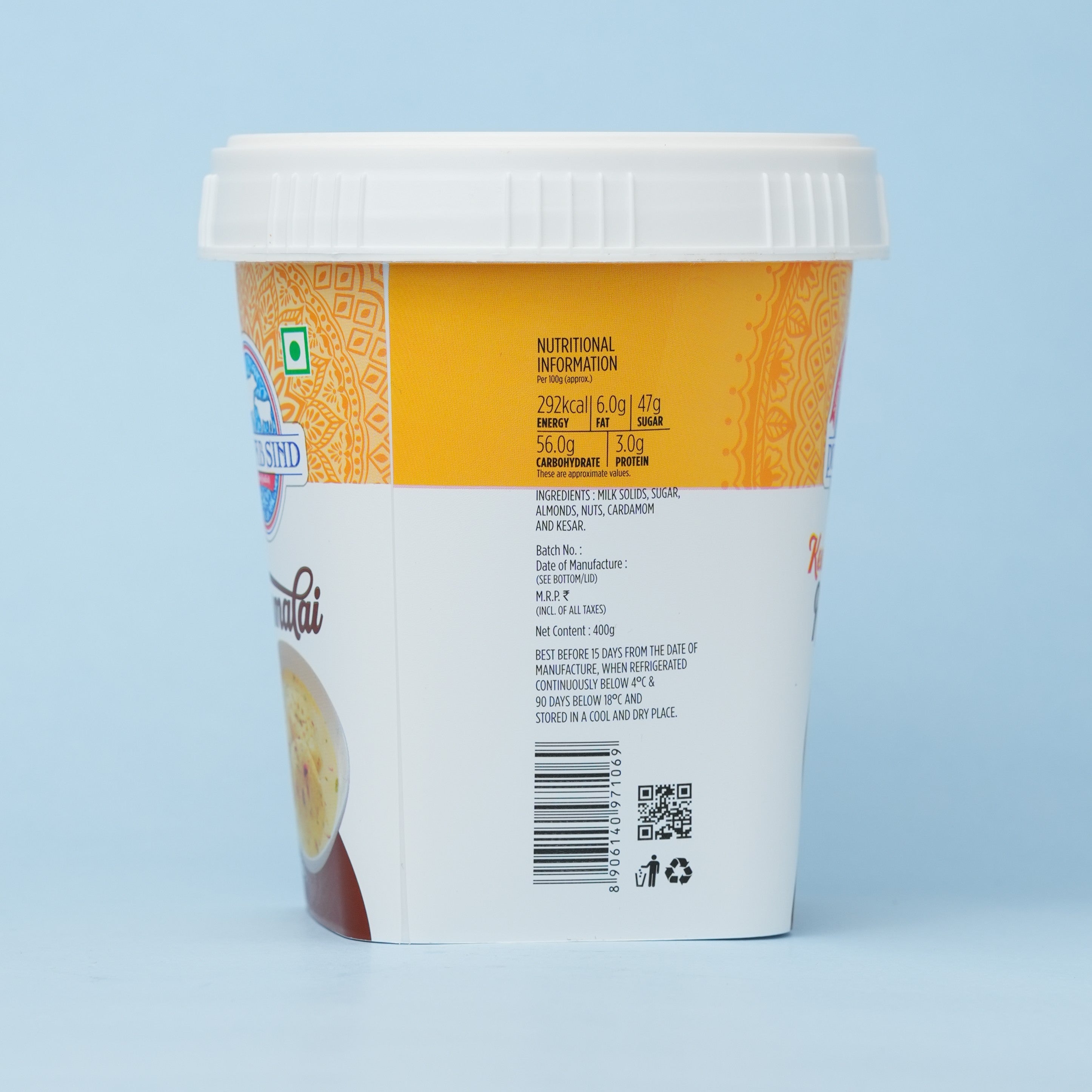 Kesar Rasmlai : (6 PIECES)