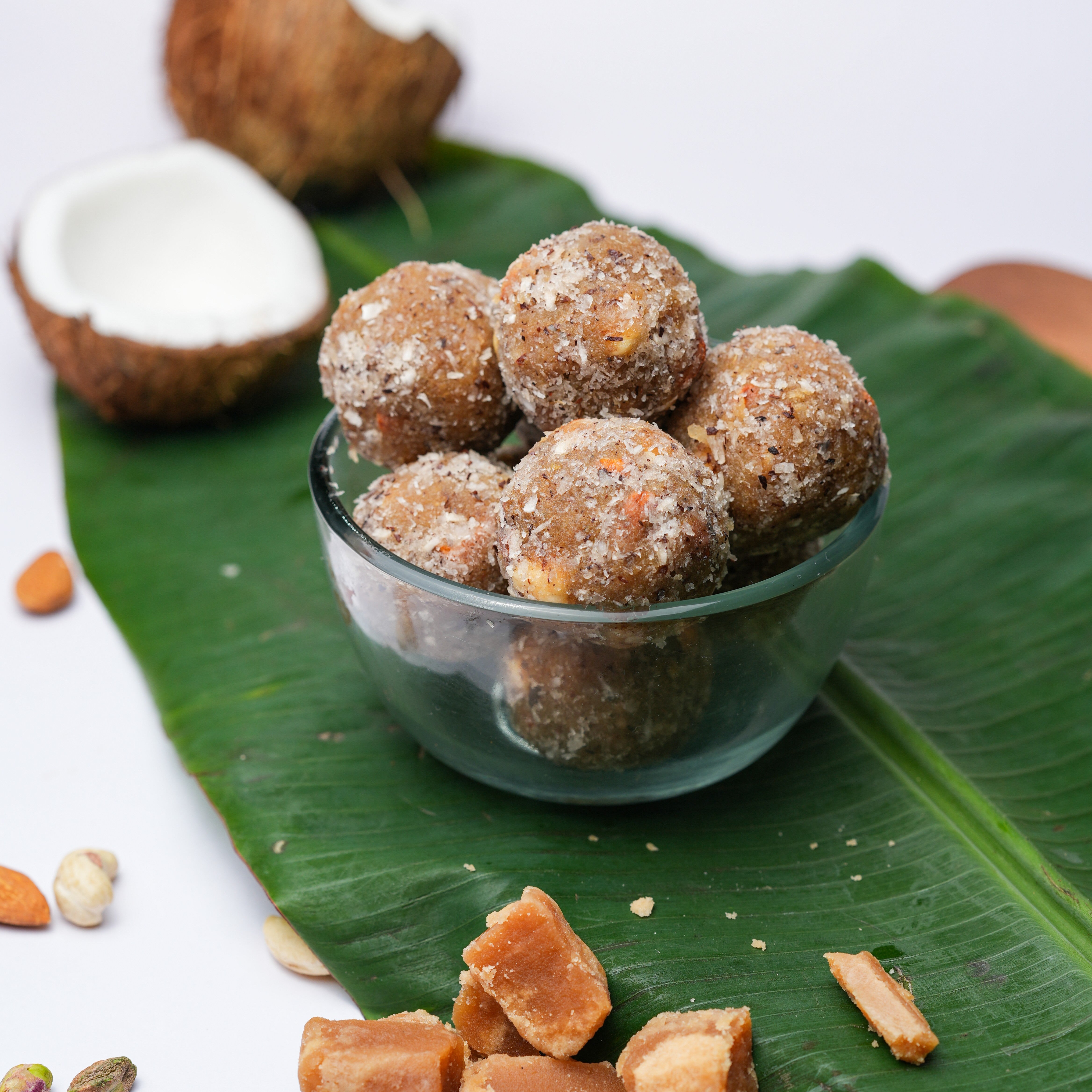Coconut Dry Fruit Laddu