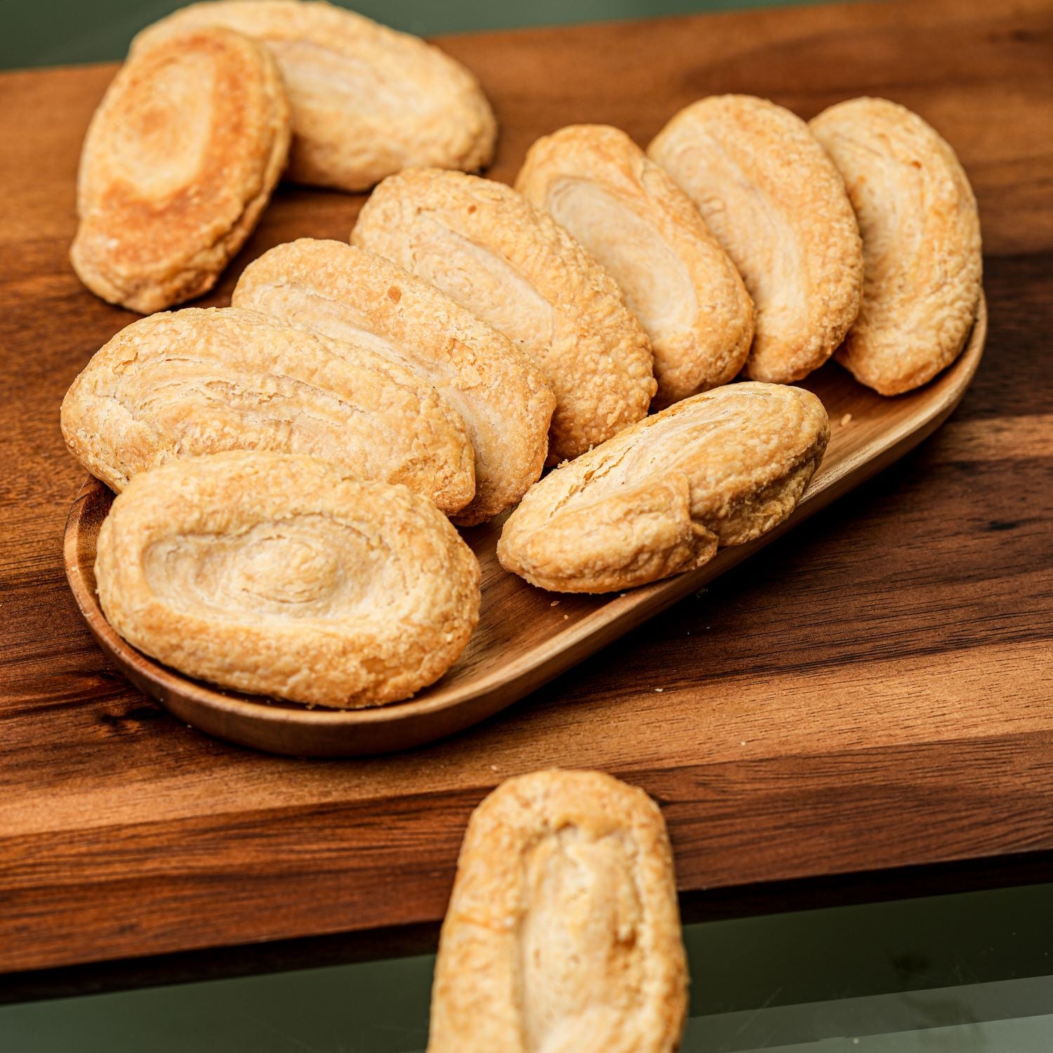 Palmiers-salted