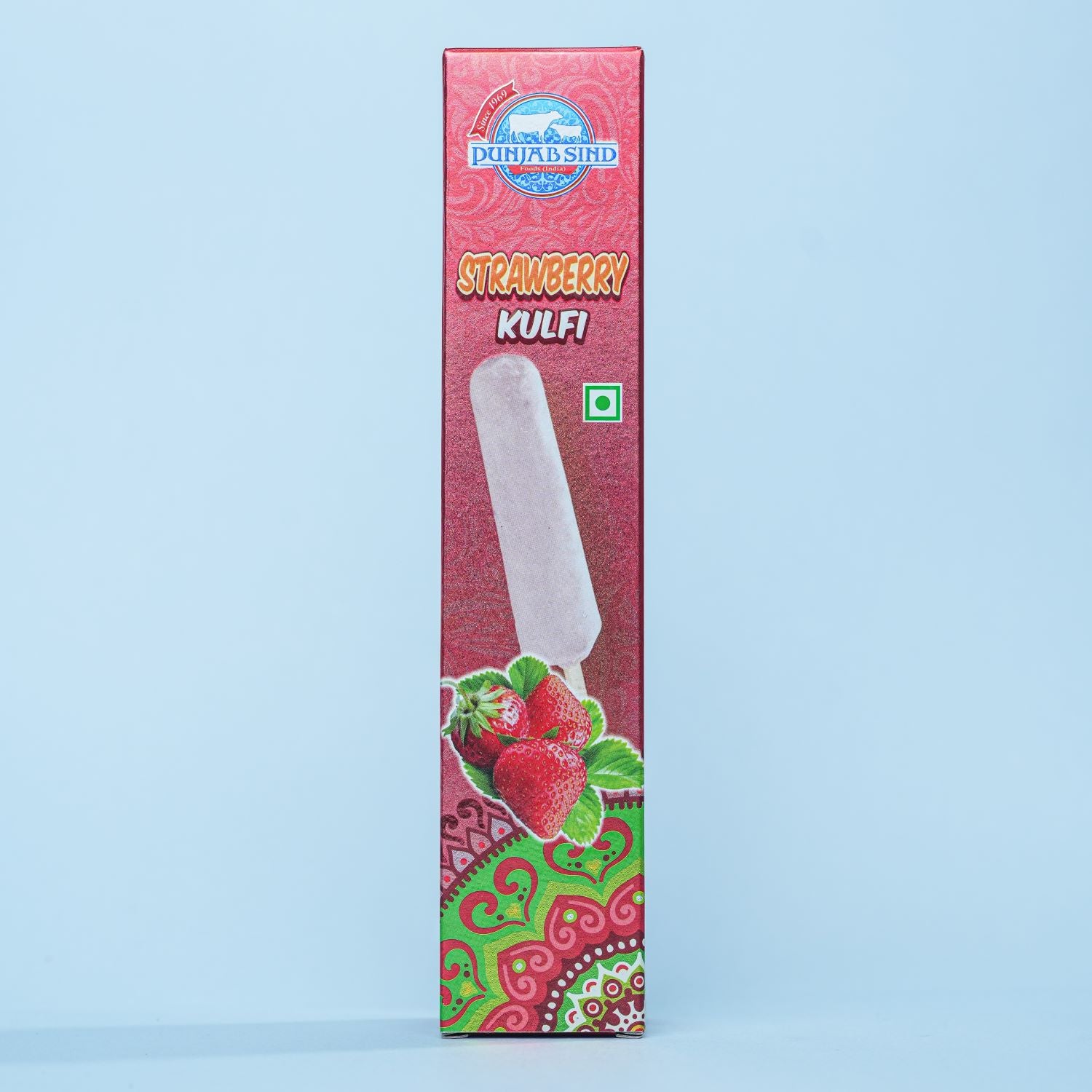 Strawberry Kulfi (Stick)
