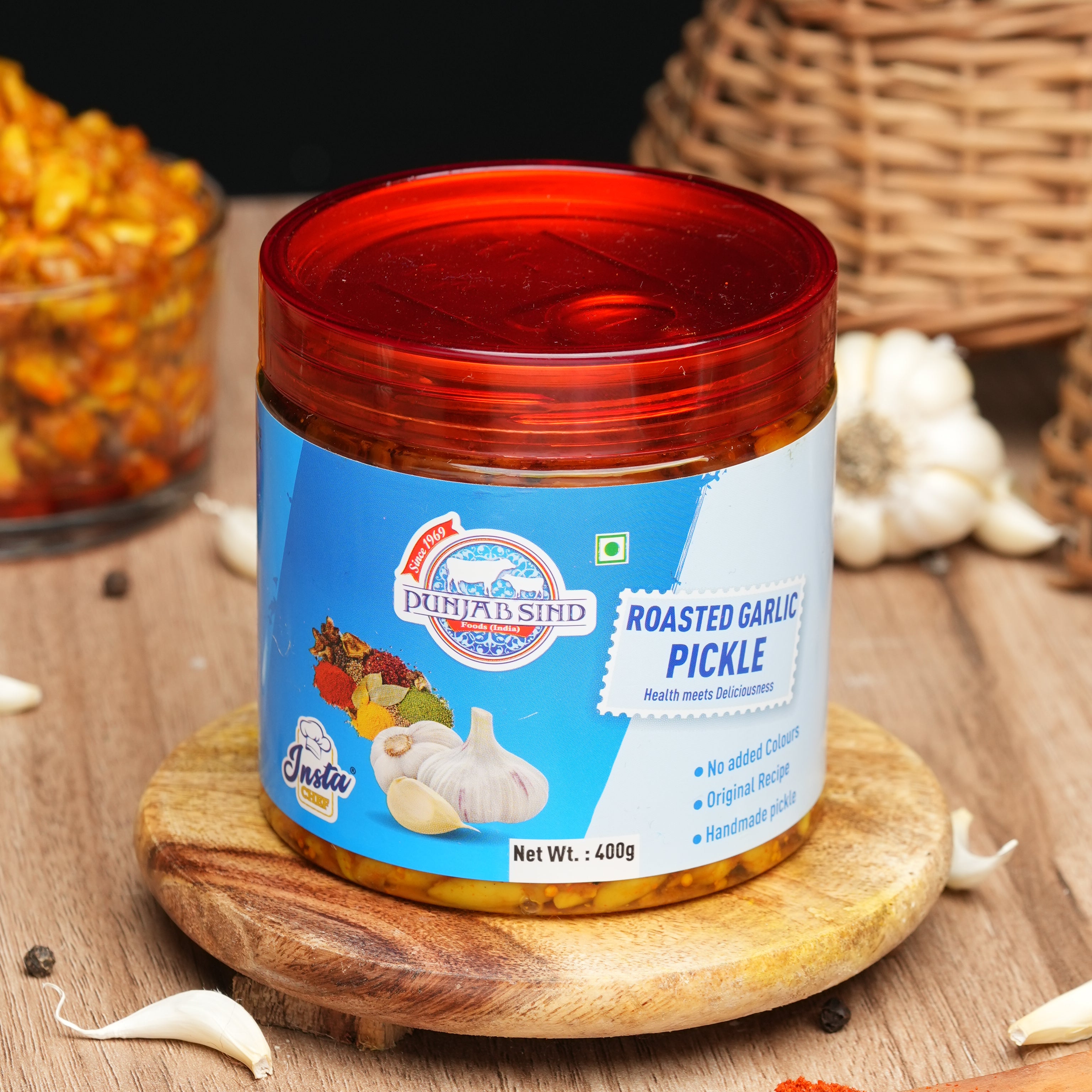 Roasted Garlic Pickle