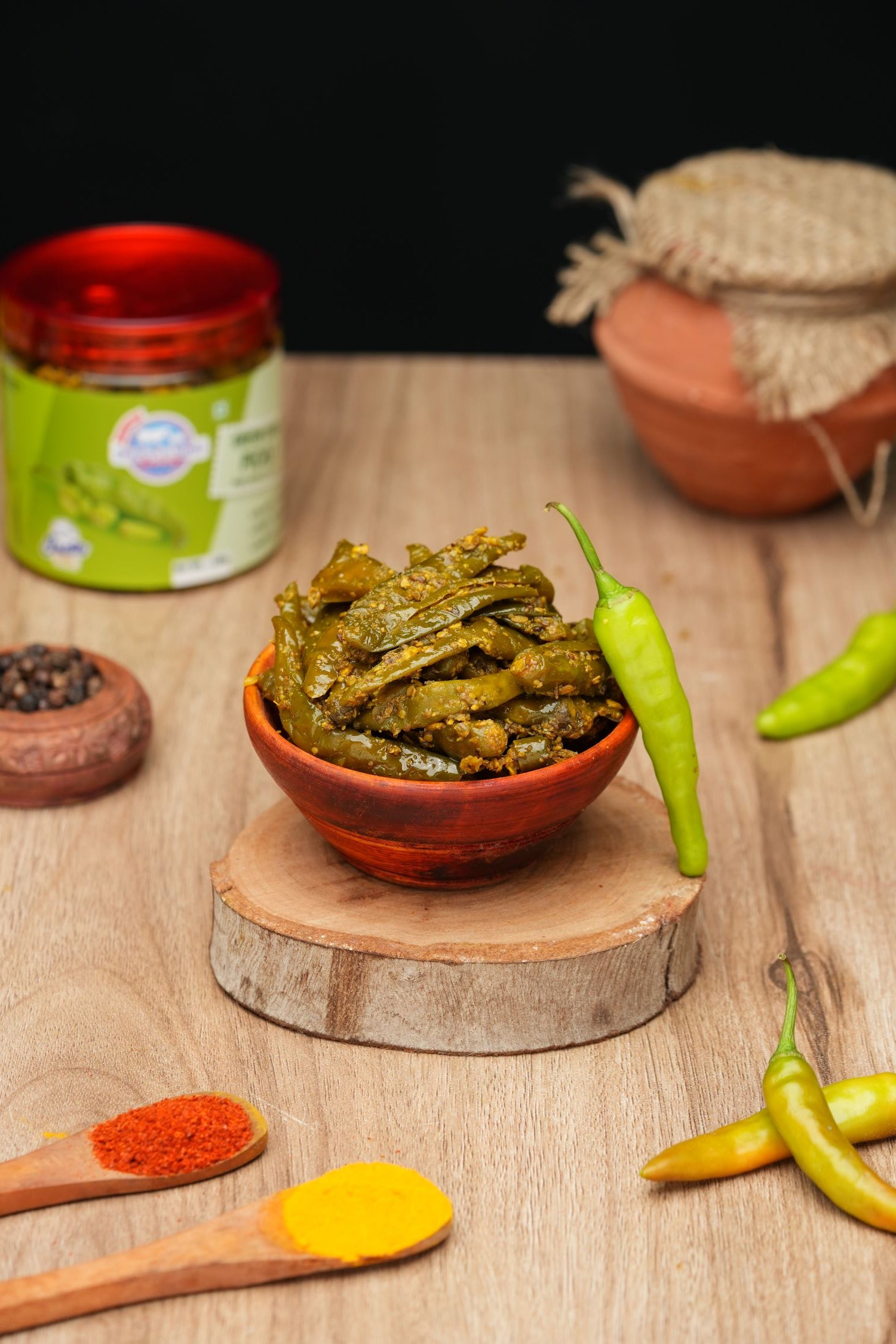Green Chilli Pickle