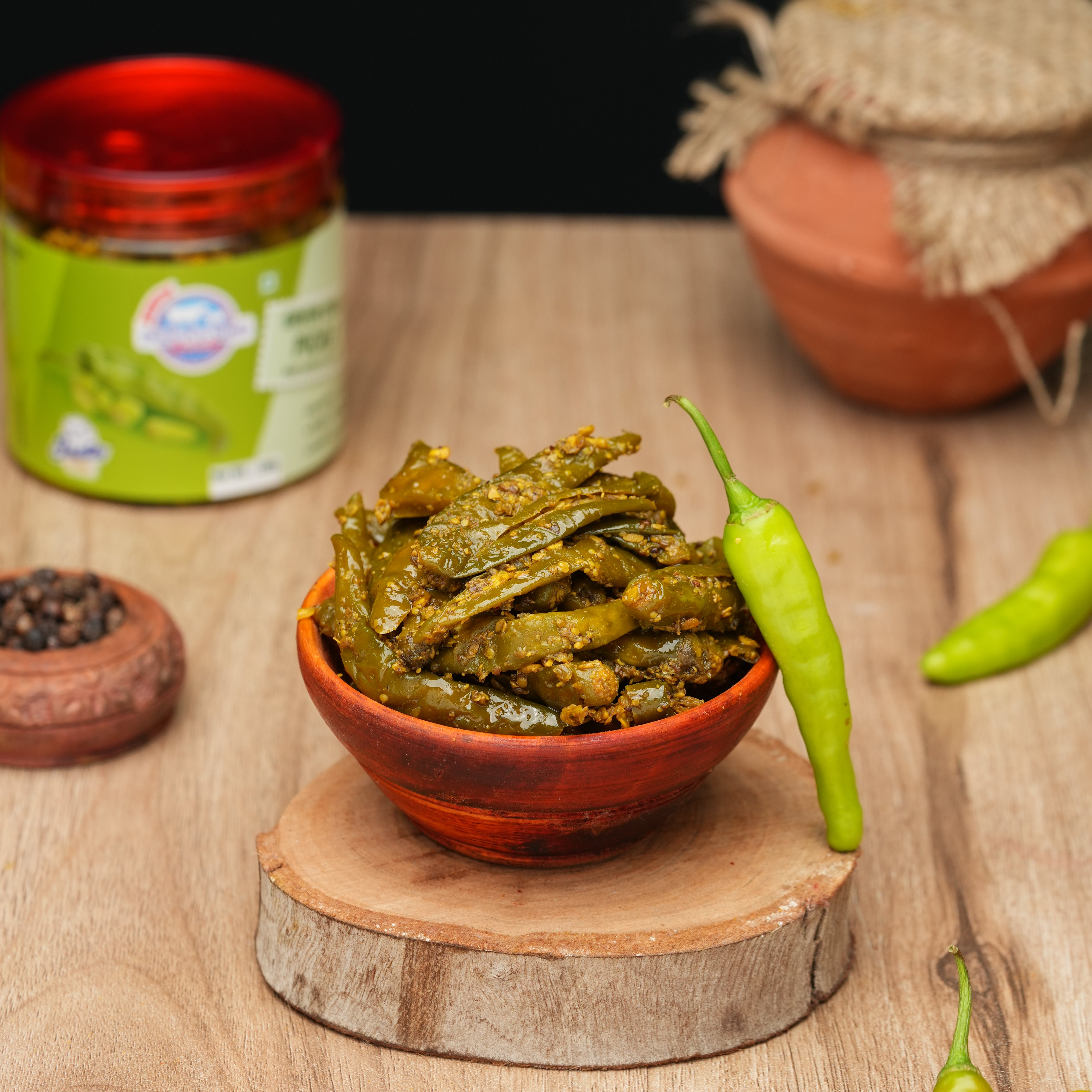 Green Chilli Pickle