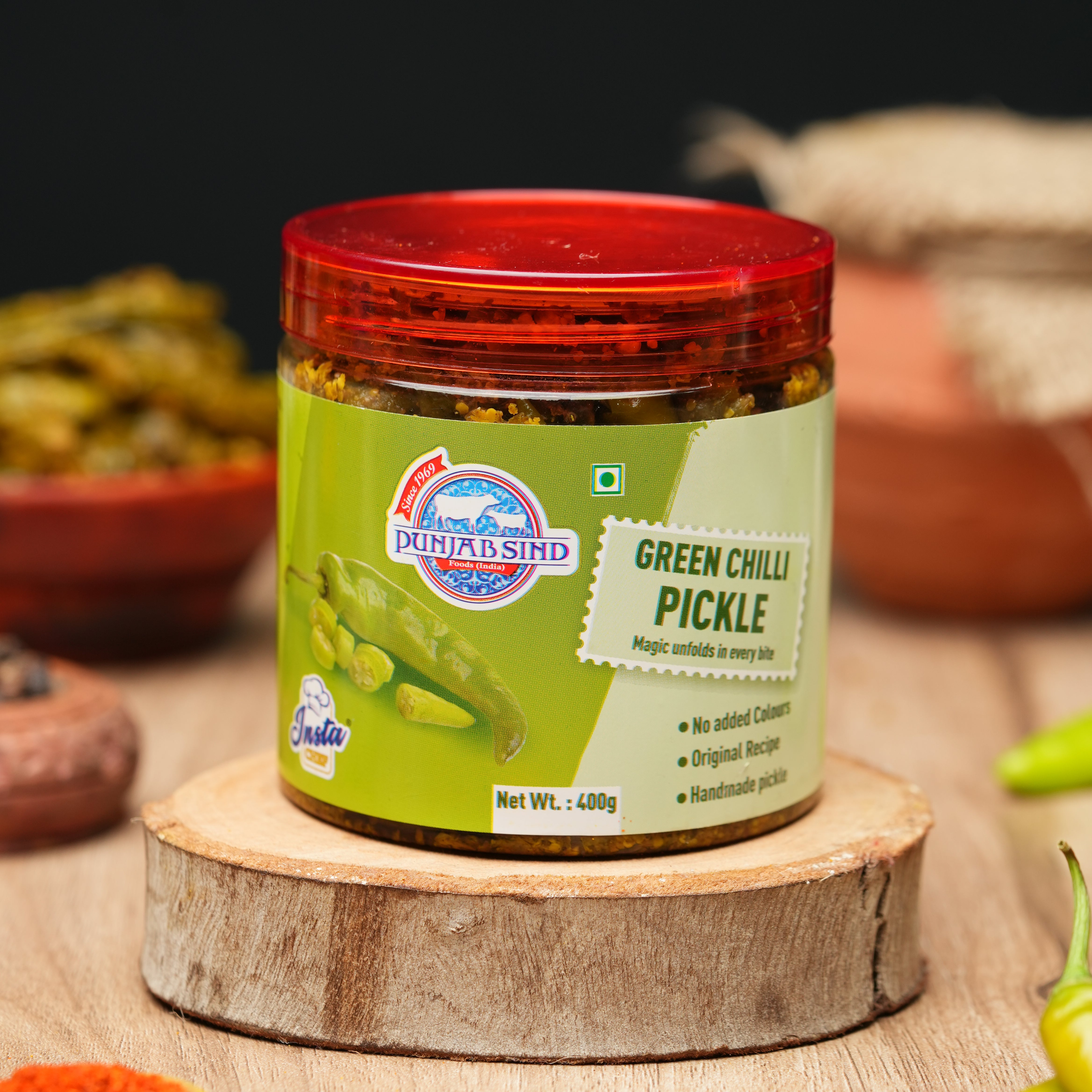 Green Chilli Pickle