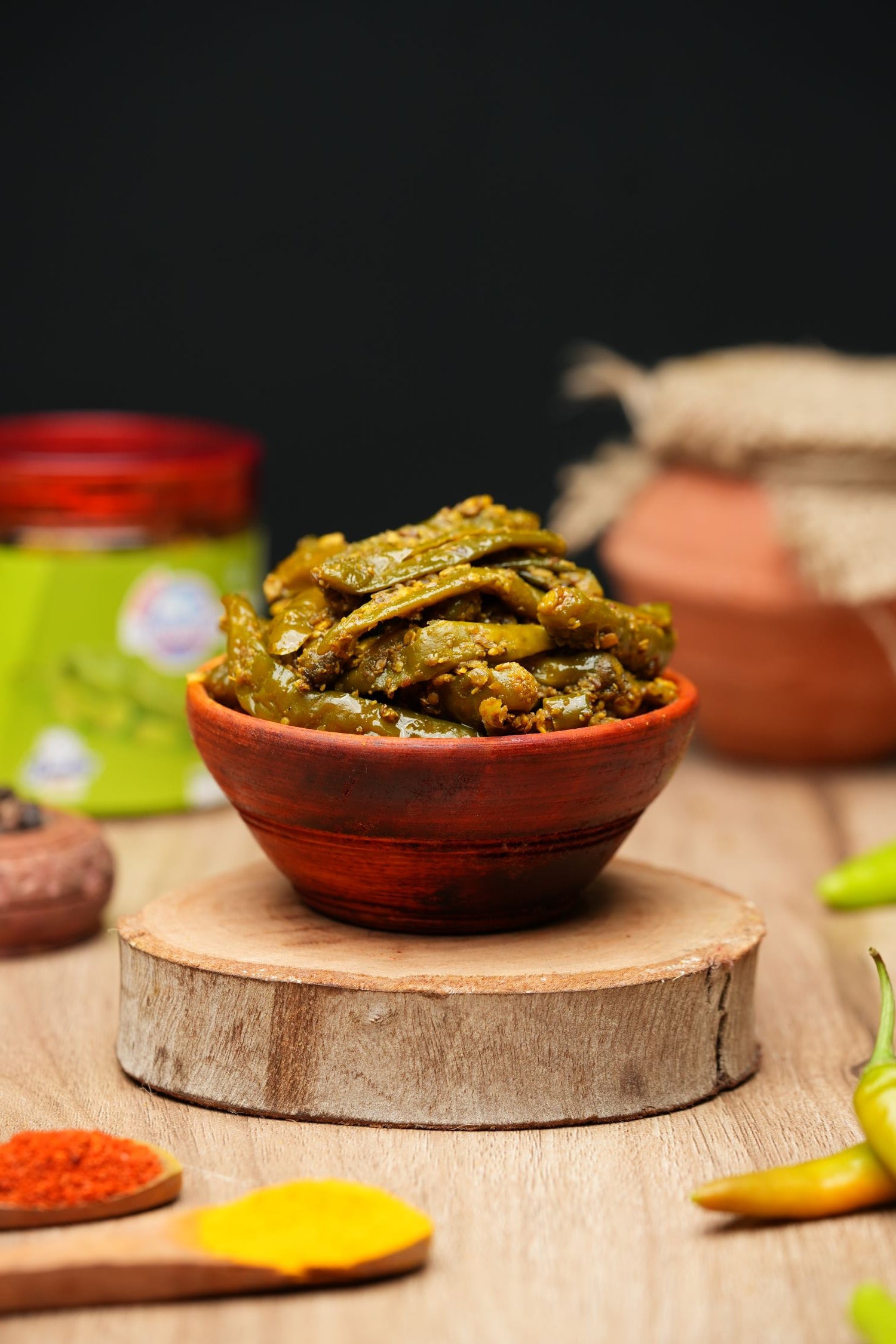 Green Chilli Pickle