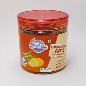 LEMON & CHILLI PICKLE  : 400 GM