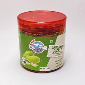 DRIED MANGO PICKLE  : 400 GM
